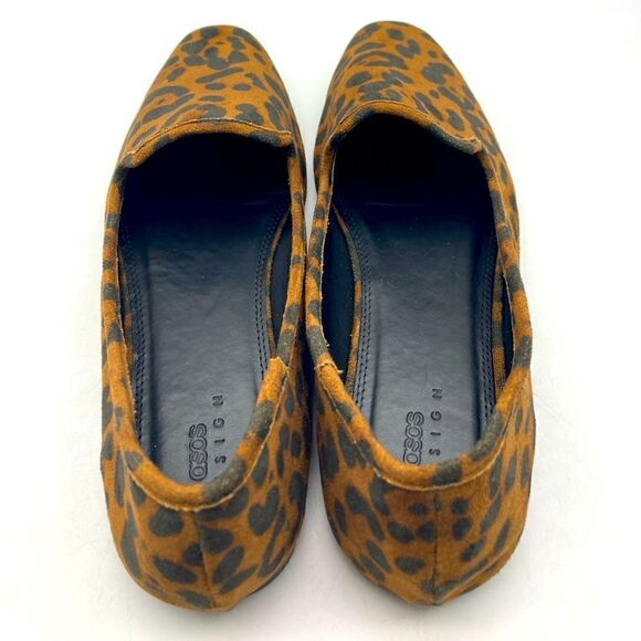 ASOS Women’s Leopard Print Loafers Size 10W - Picture 5 of 11